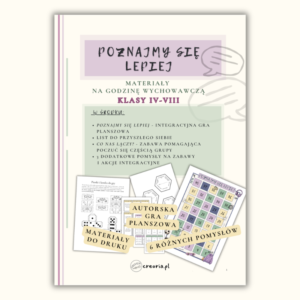 Poznajmy się lepiej - integracja klasy | materiały na godzinę wychowawczą, klasy IV–VIII
