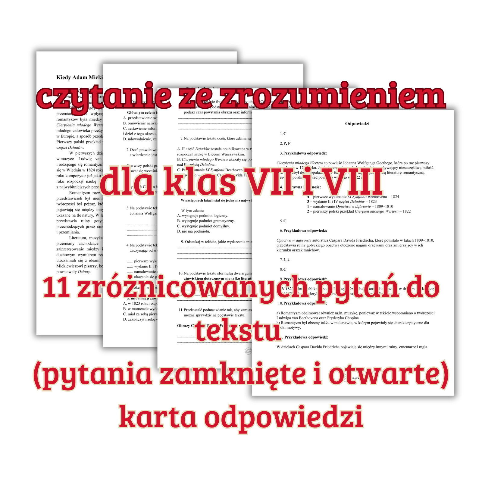 Czytanie ze zrozumieniem, związki frazeologiczne | PDF do druku - obrazek 2