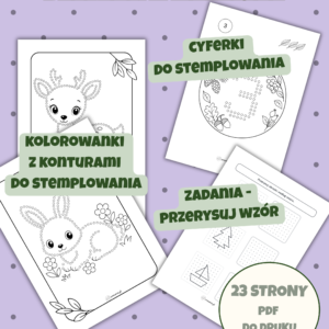 Dzień Kropki | Bezpłatny materiał | kolorowanka i zadania | PDF do druku